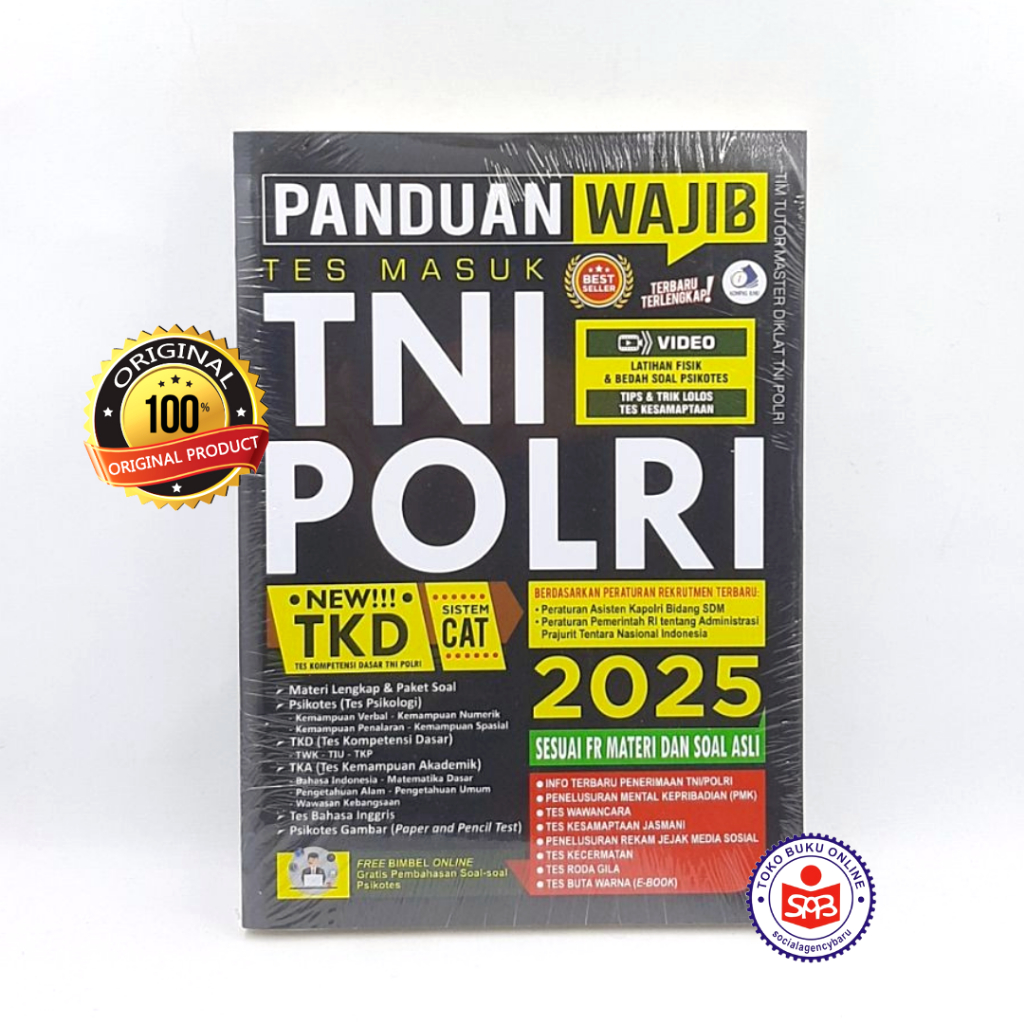 Panduan Wajib Tes Masuk TNI POLRI 2025 - KOMPAS ILMU