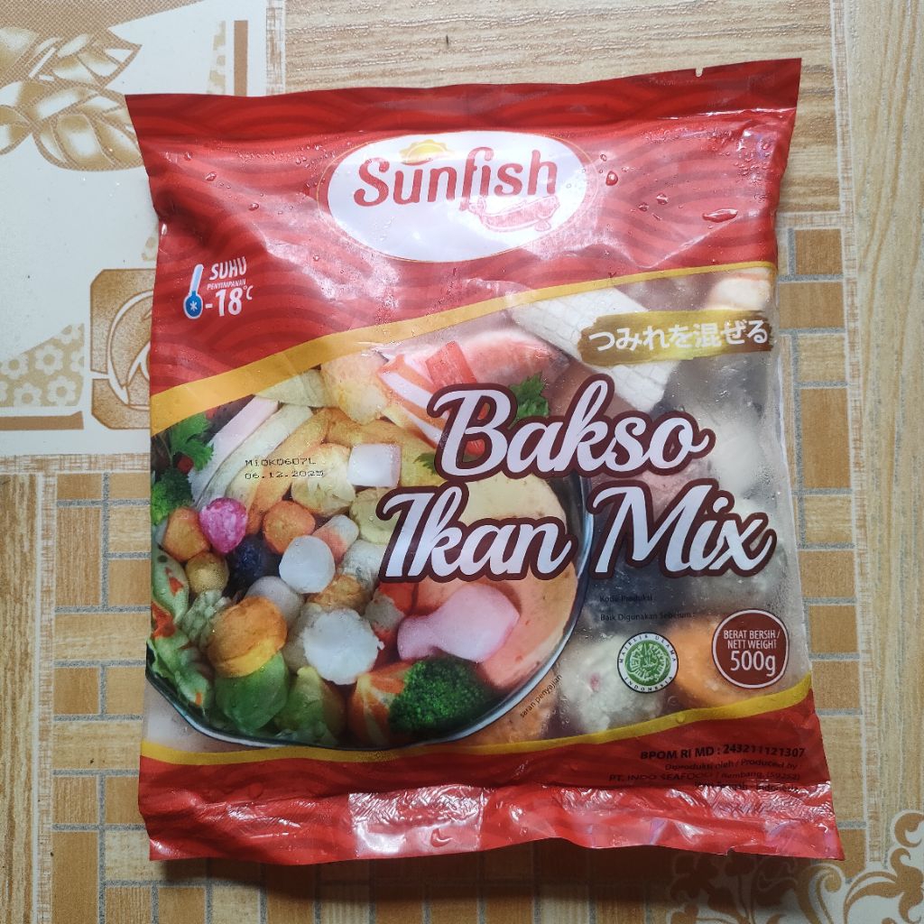 

Bakso Ikan Mix Sunfish 500Gr