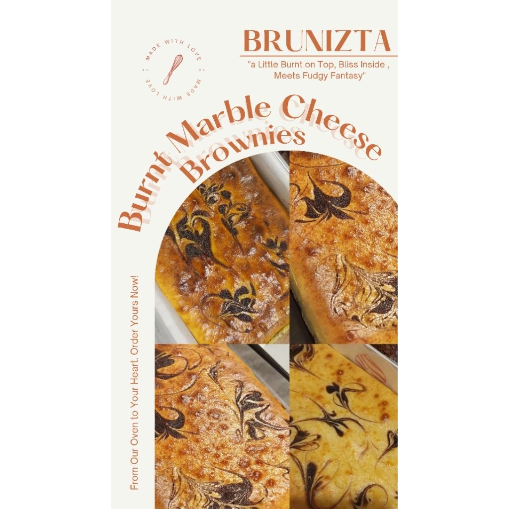 

Marble Cheese Brownie 20×10