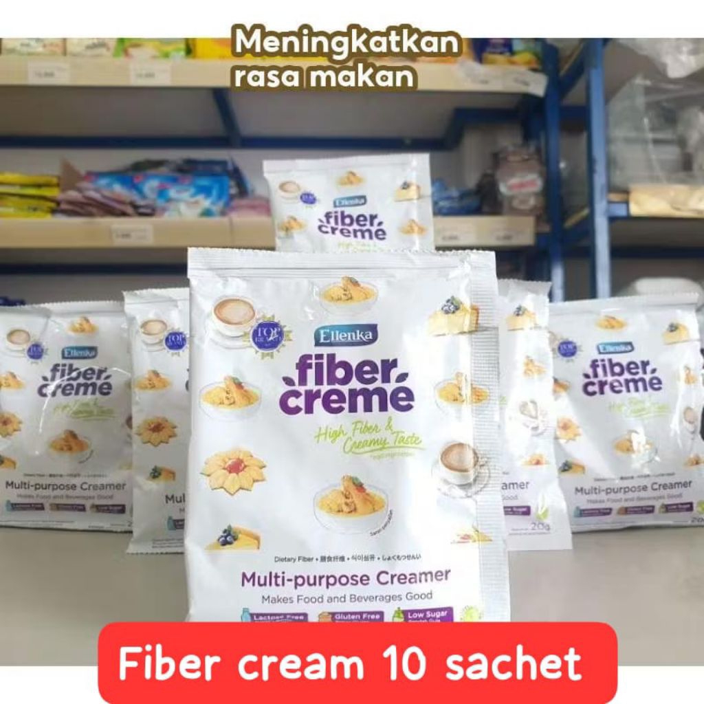 

Fiber Cream Ellenka (10sachet × 20gr) / Santan Renteng - 10pcs
