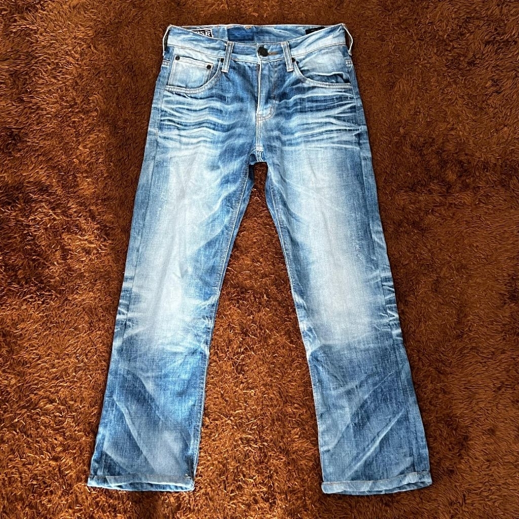 DPSR Fading Denim Jeans Pants Celana