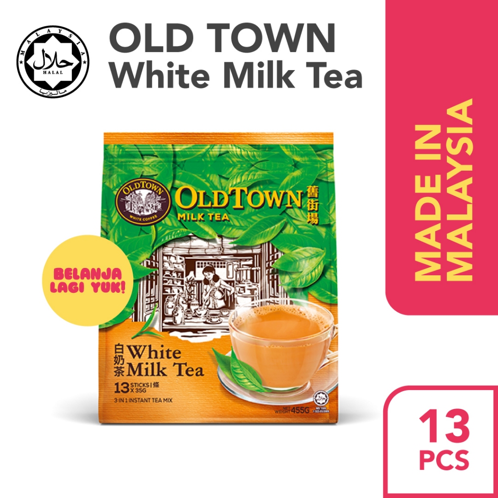 

WHITE MILK TEA OLDTOWN Teh Tarik Malaysia (13 pcs)