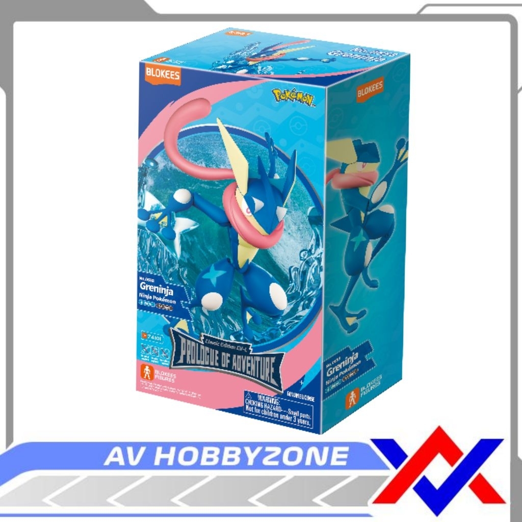 Blokees Pokemon Greninja Classic Edition L Greninja