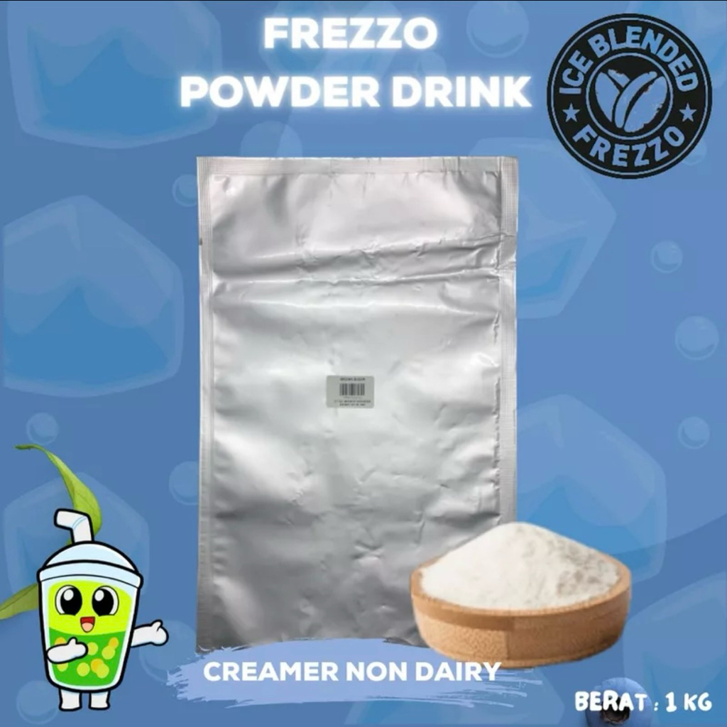 

CREAMER FREZZO/ CREAMER BOBA / CAMPURAN MINUMAN BERAT 1kg / BUBUK TAMBAHAN CREAMER