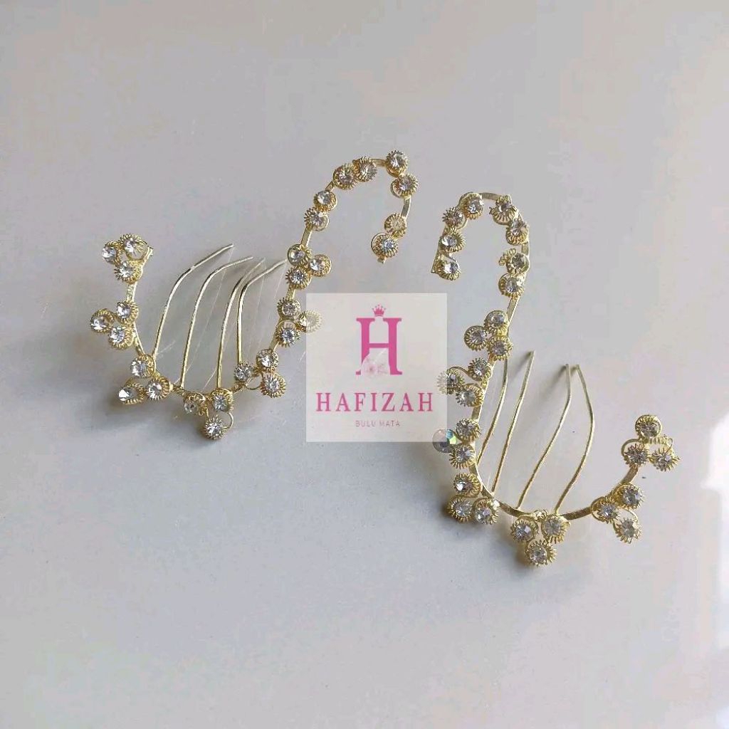 HAFIZAH Sepasang Centung S Jogja untuk Anak Menari & Fashion Show Aksesoris Paes Ageng Fleksibel Pen