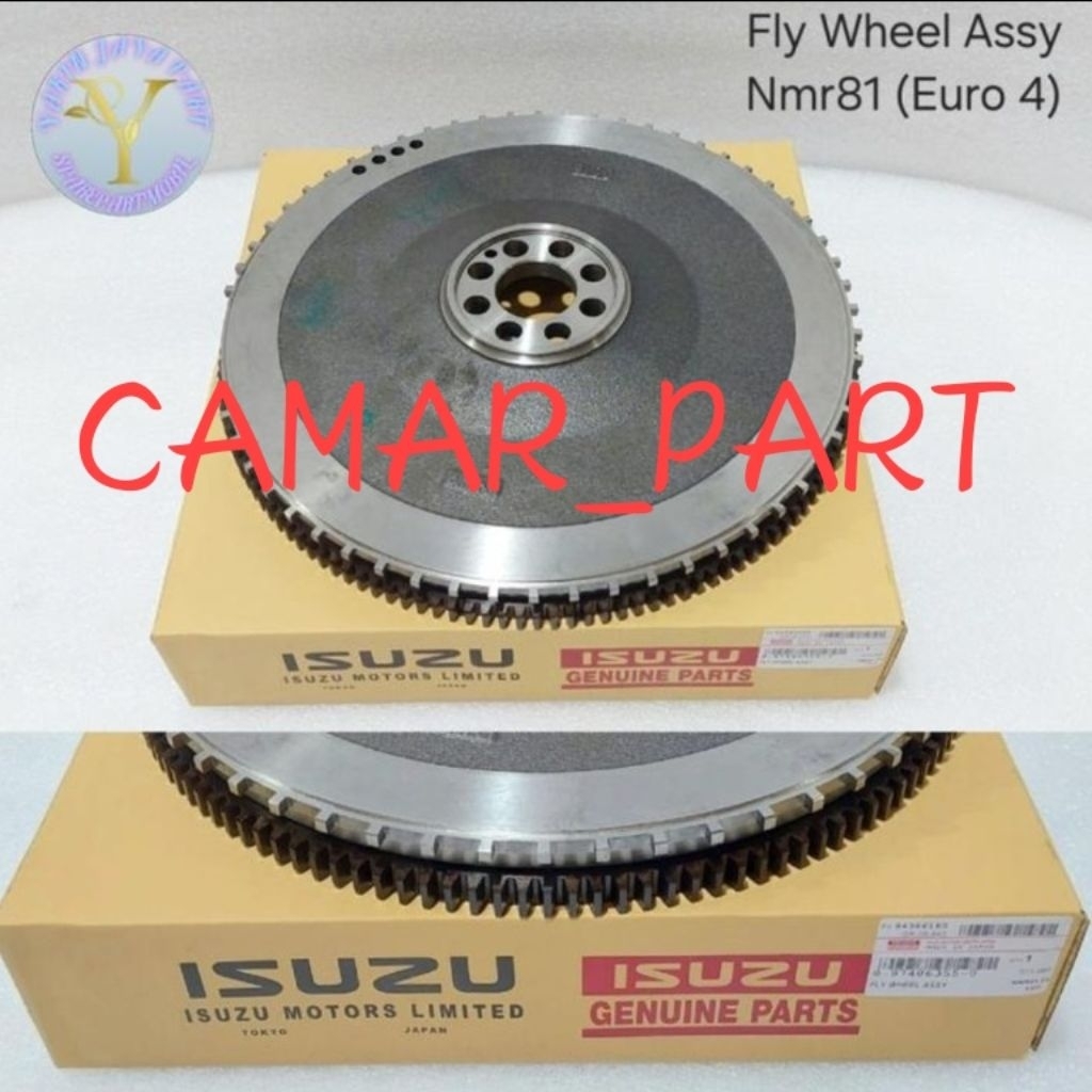 Fly Wheel Assy Gigi Roda Gila Giga Nmr81 Nmr 81 Euro 4 1pc Original