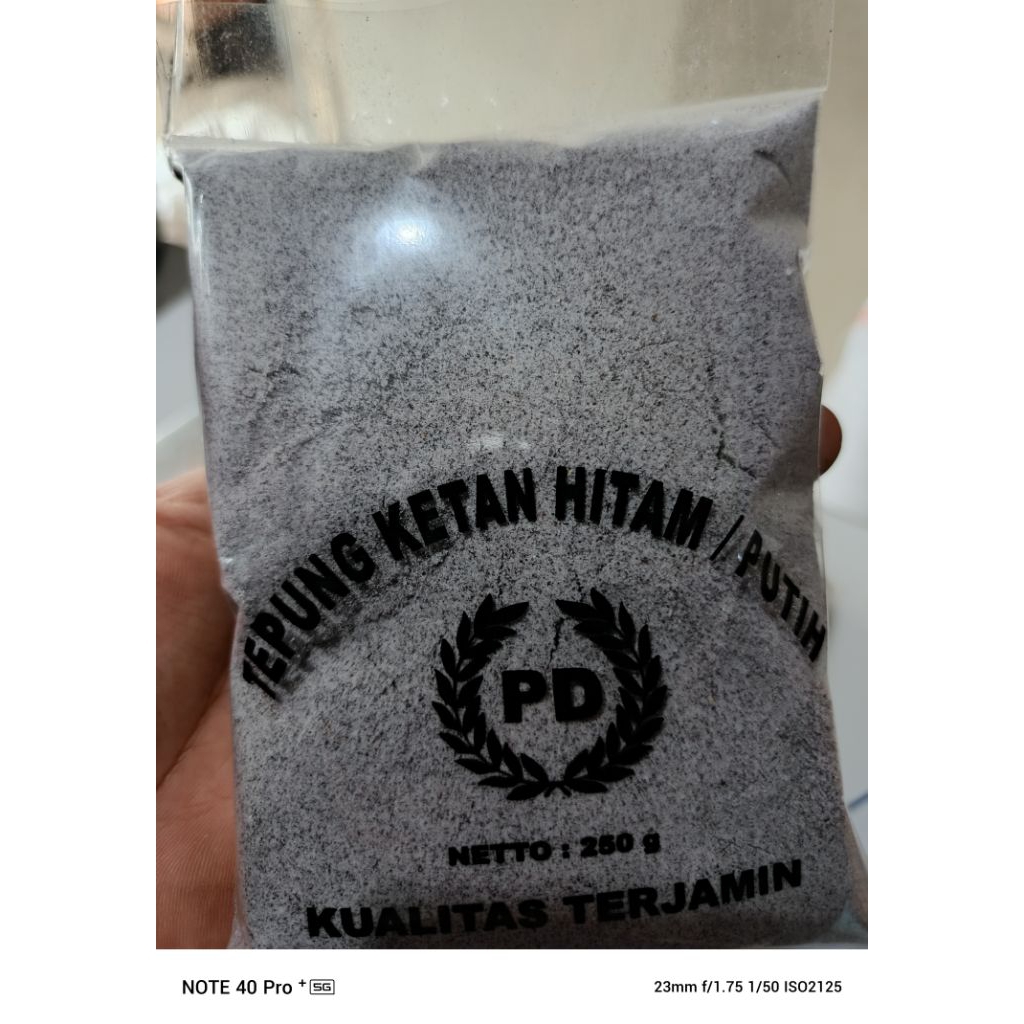 

Tepung Ketan Hitam 250 gr bahan bolu viral