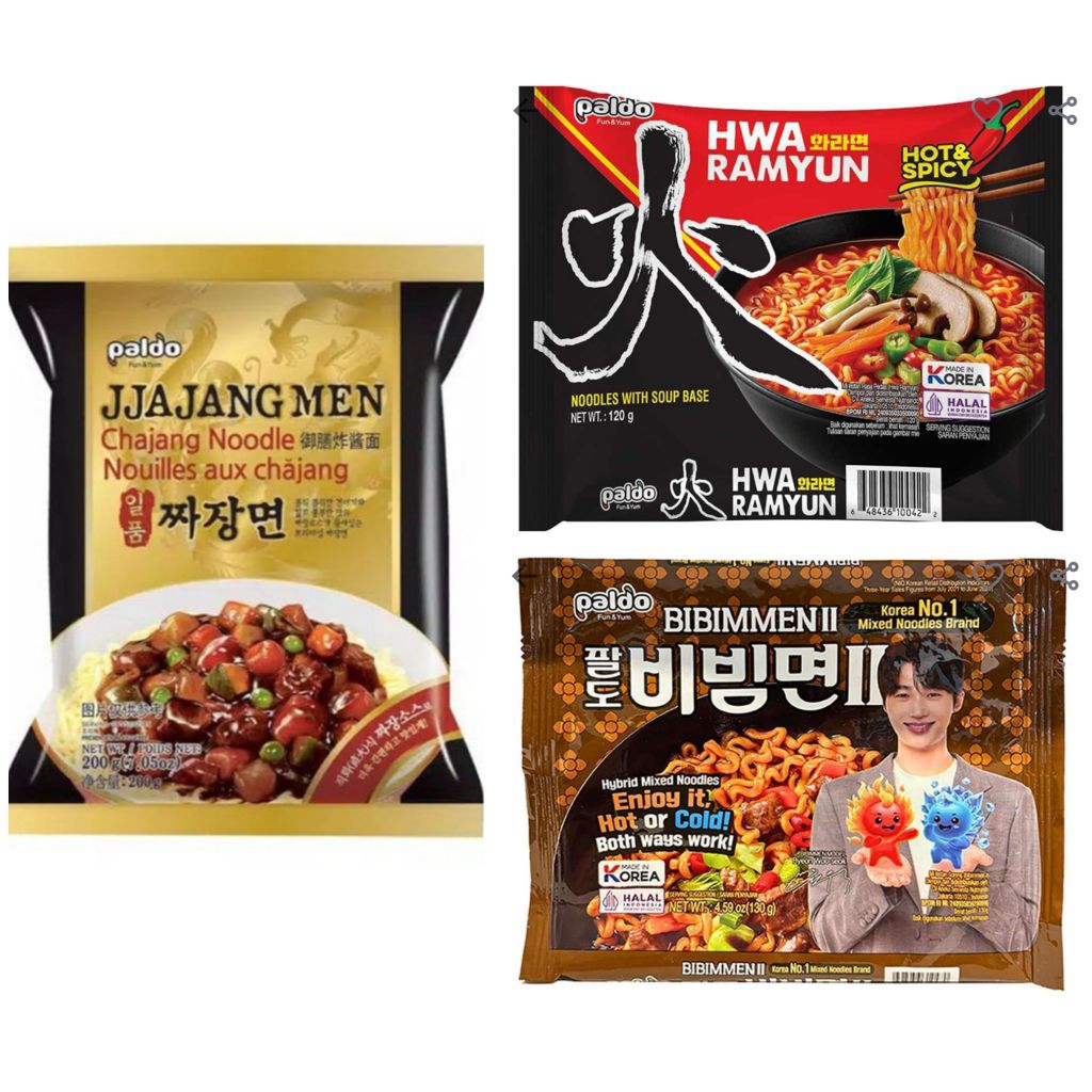 

Paldo Hwa Ramyun Mi Instan Pedas Bibimmen II jjajangmen