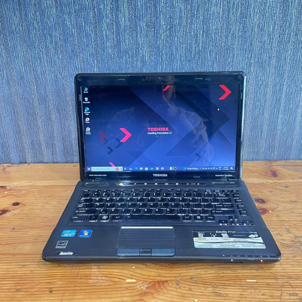 READYSTOCK Laptop Toshiba Saltelite P745, Intel Core i5-2410M, 4/500GB, Black