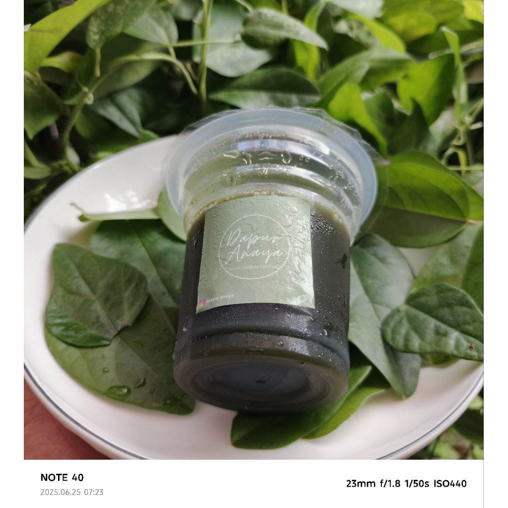 

cincau organik jelly segar gula batu/cincau organik/dessert