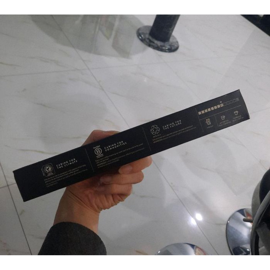 

nespresso capsule coffee kopi kapsul ROMA ispirazione ITALIANA