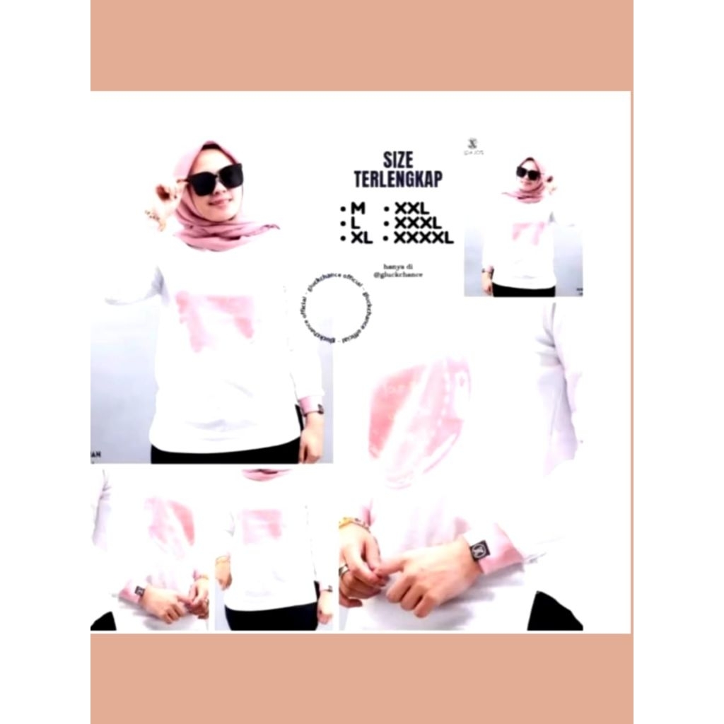 T-SHIRT ZOLAQU ORIGINAL LENGAN PANJANG TERBARU 2025 PUTIH WHITE MARAN TERLENGKAP DI GLUCKCHANCE