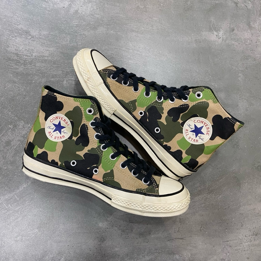 Converse Chuck Taylor 70S Archives Print Camo High Non Egret