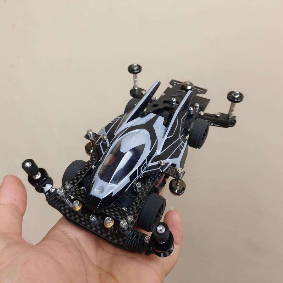 Tamiya STO Chassis Dinamo Gear Body Black Glossy