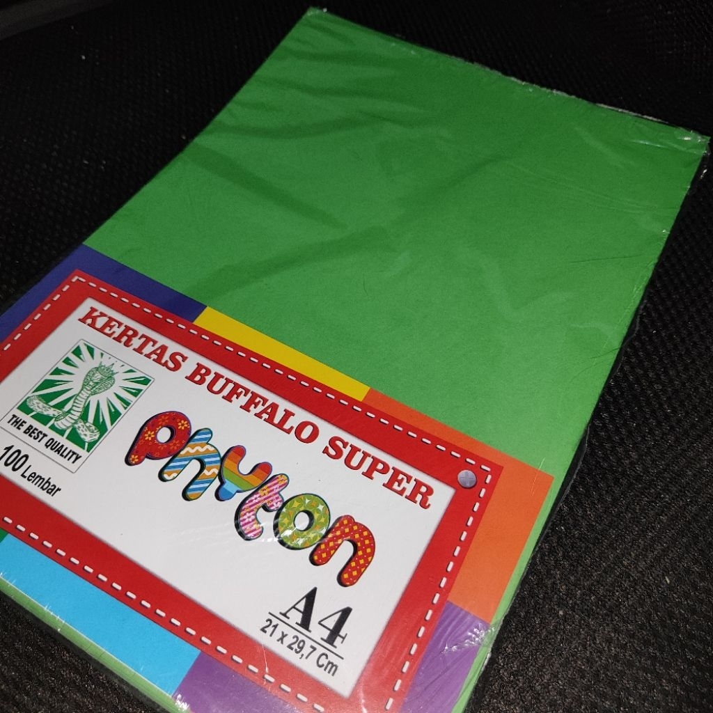

Kertas Bufallo Super A4 75 Lembar | Hijau