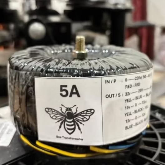 TRAFO TOROID DONAT 5A CT 32V 25V (BEE TRANSFORMATOR)