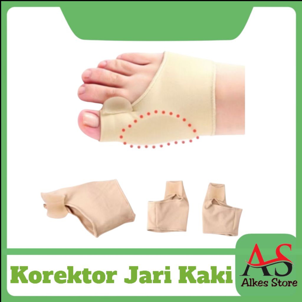 1pcs  Korektor Jempol Kaki Hallux Valgus   Korektor Jari Kaki