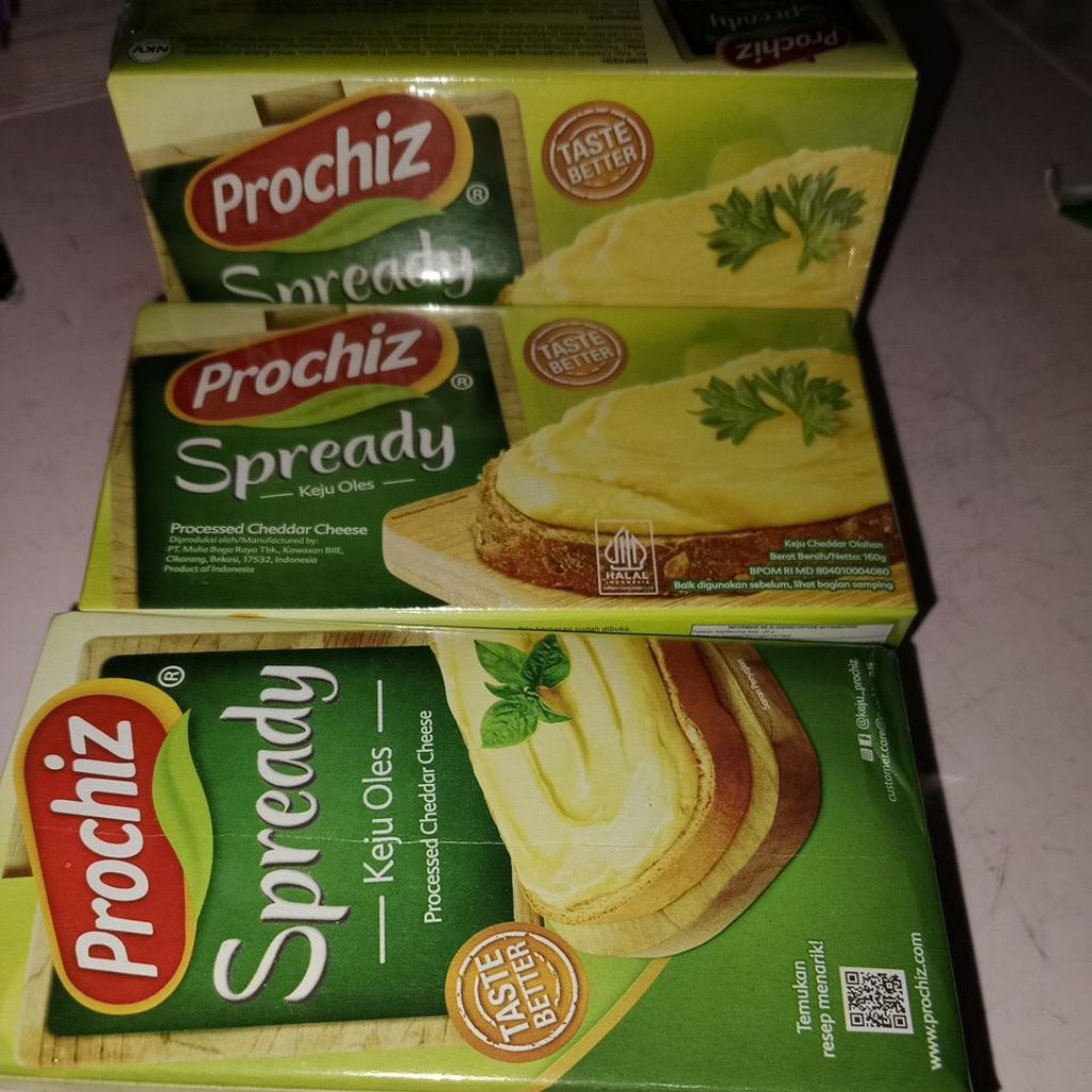 

PROCHIZ Spready Keju Oles 160g