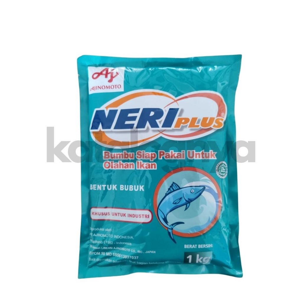 

Neri Plus Ajinomoto 1 kg (Kaldu Ikan)