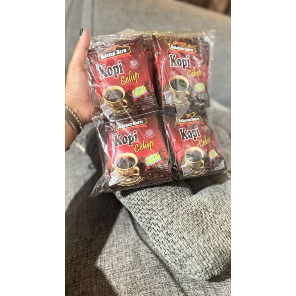 

Kopi selatan baru (2in1+sugar) Celup perpack isi 20 bungkus