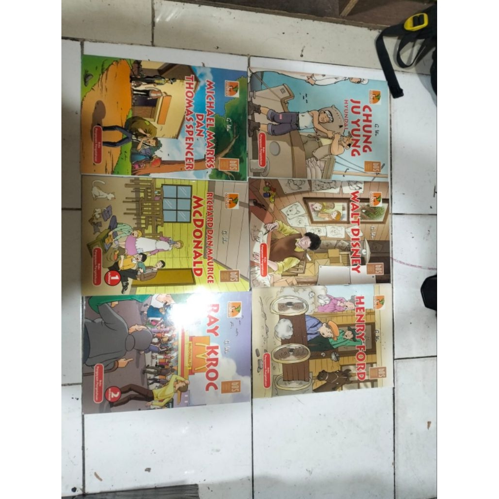 Komik Biografi Orang Sukses ( BOS)