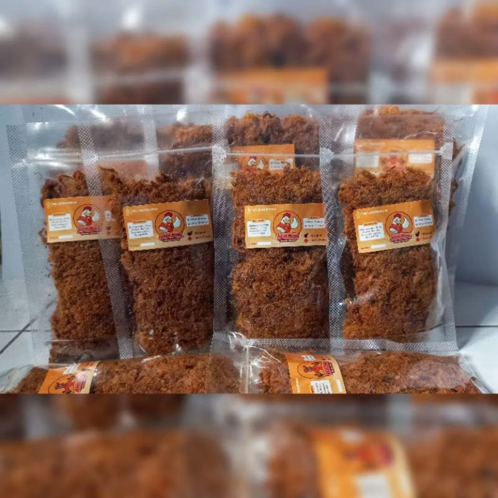 

[ABON ASLI JOGJA 50GRAM] ABON AYAM, SAPI & IKAN BERSINAR ABADI ASLI JOGJA