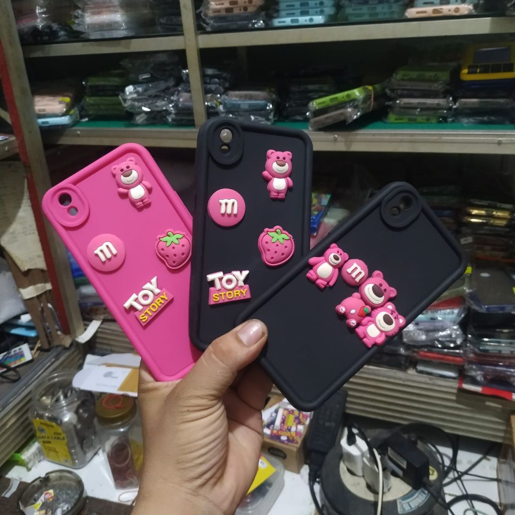 Case Oppo A37f A37fw A37m A37 Oppo Neo 9 Softcase Silicone 3D Lotso Toy Story Timbul Casing