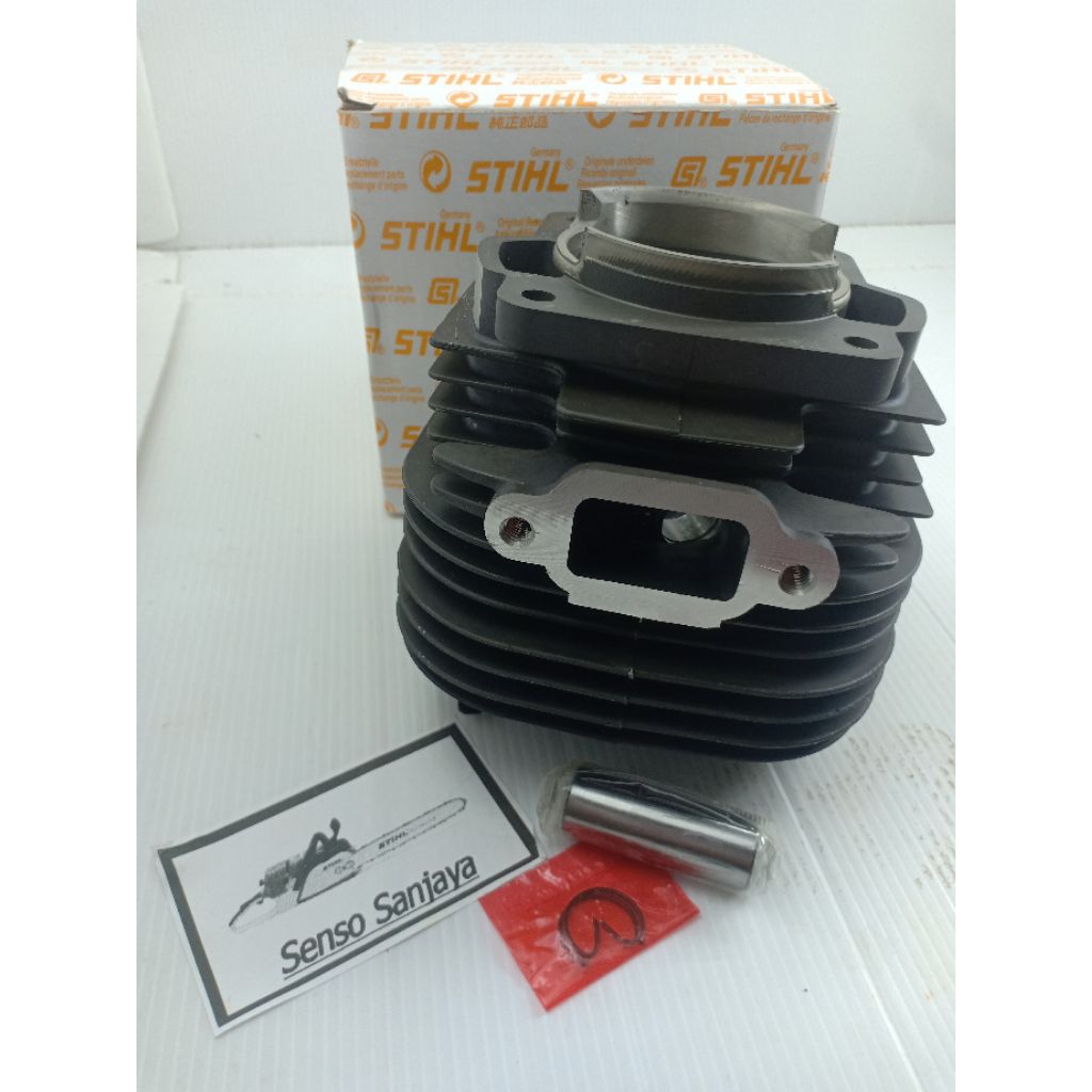 Cylinderr blok stihl ms070 Senso gergaji pemotong kayu blok komplit piston stihl