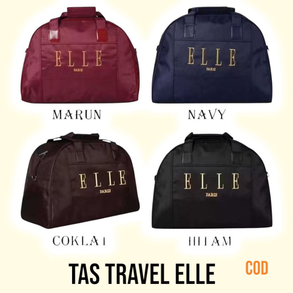 tas elle kecil tas pakaian tas travel pria&wanita