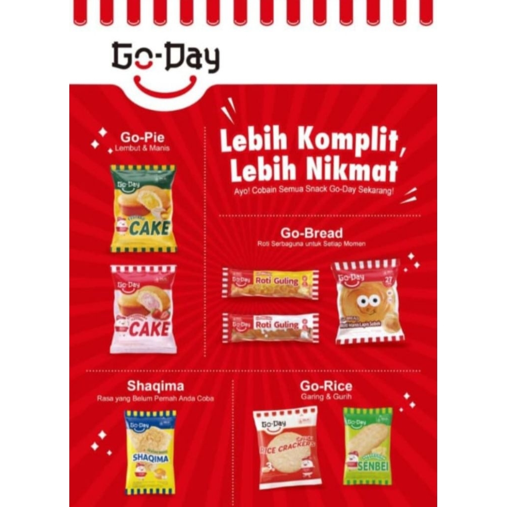 

go day roti guling rasa keju