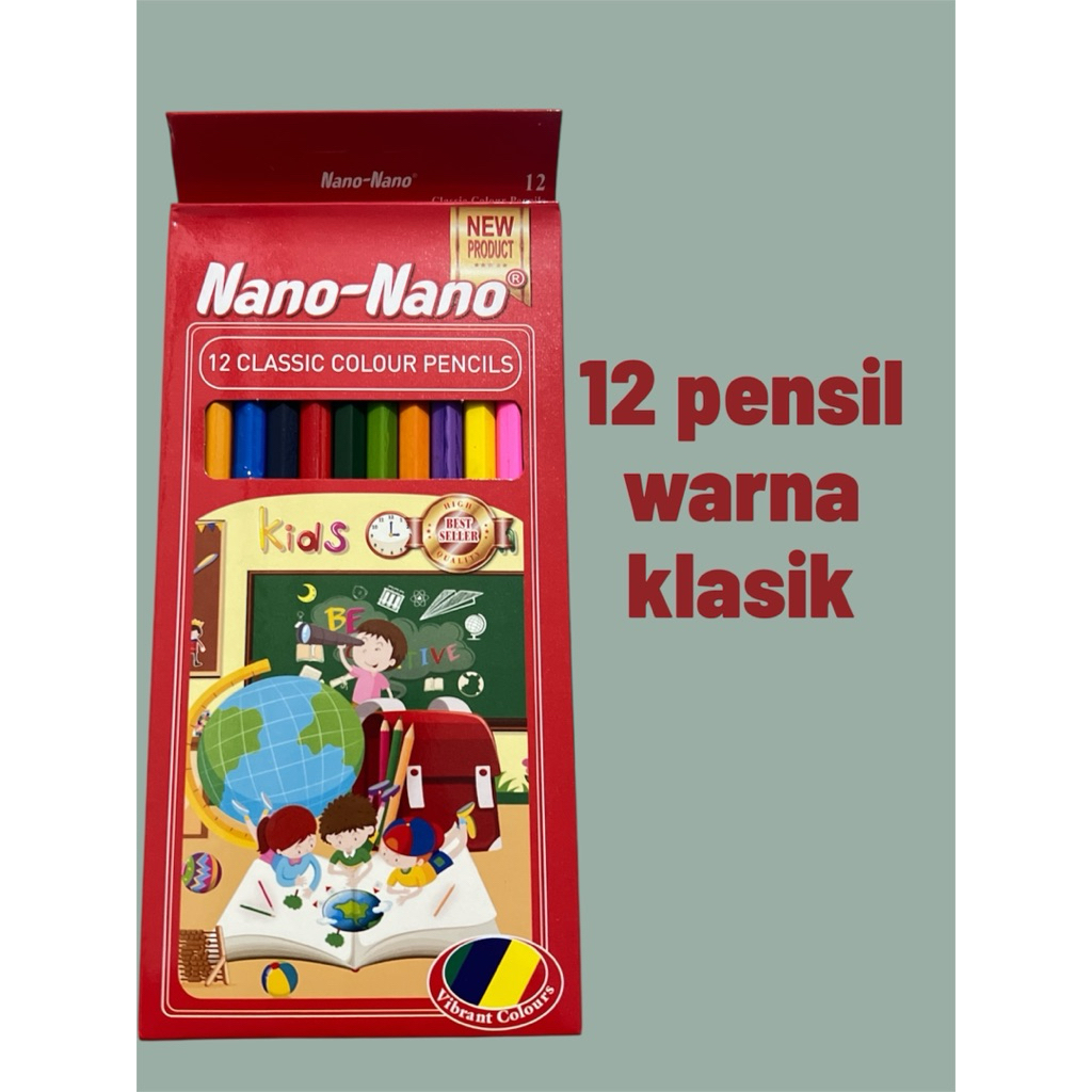 

Pensil kayu warna Nano-nano