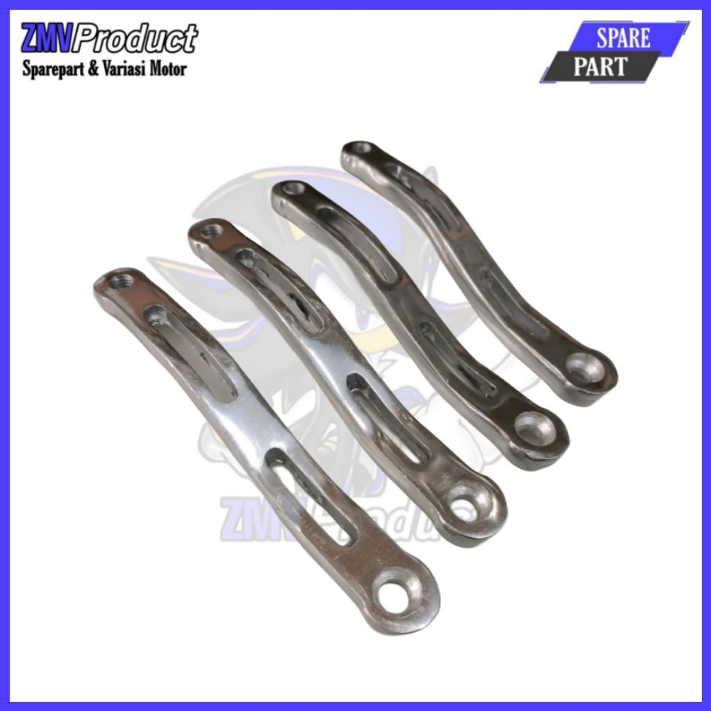 BREKET KNALPOT PANGKON KNALPOT CB GL MP TIGER RACING BEBEK MATIC LOGAM BESI  MOTORCYCLE