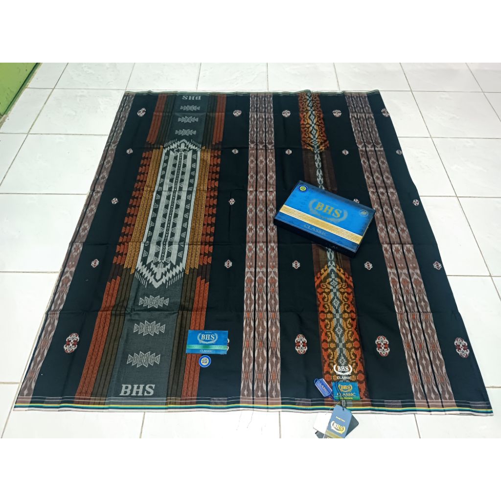 Sarung BHS Classic jgl jge gold hitam original