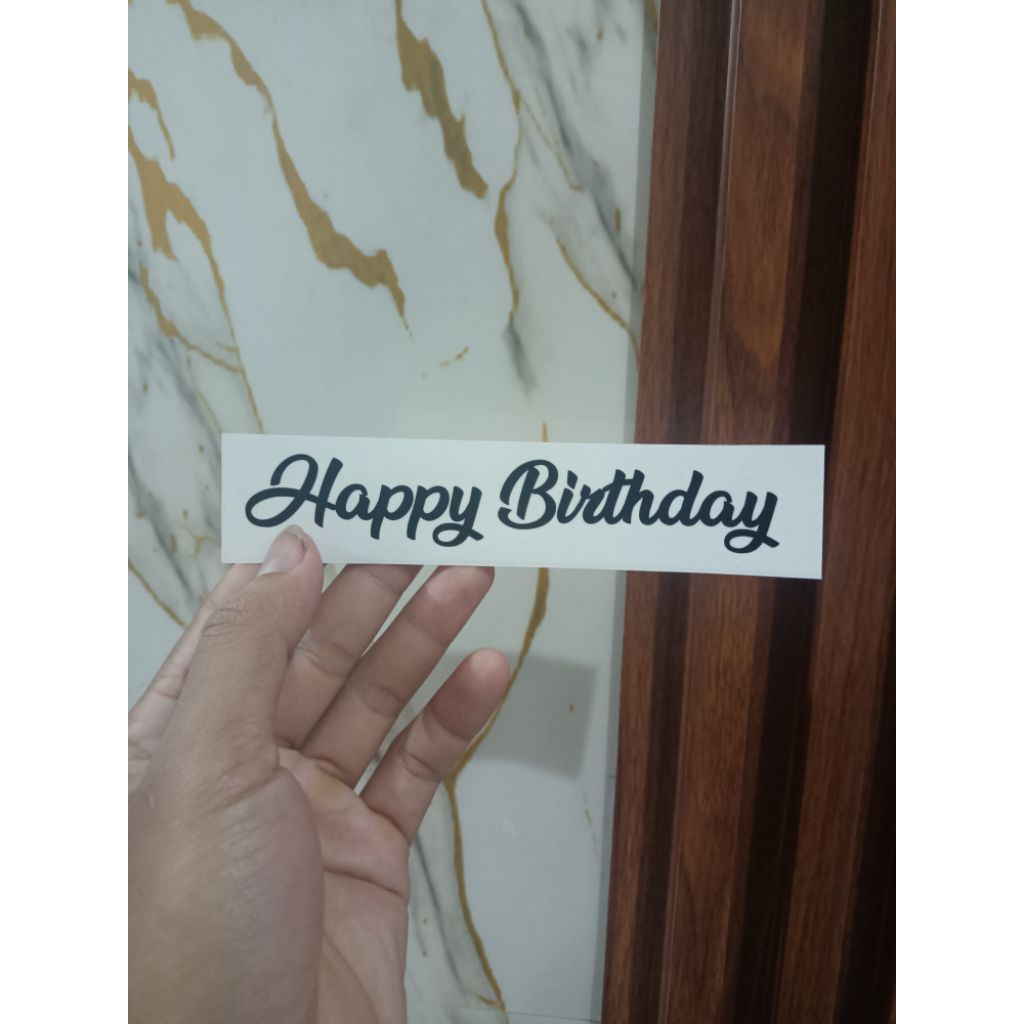 

Stiker Happy Birthday