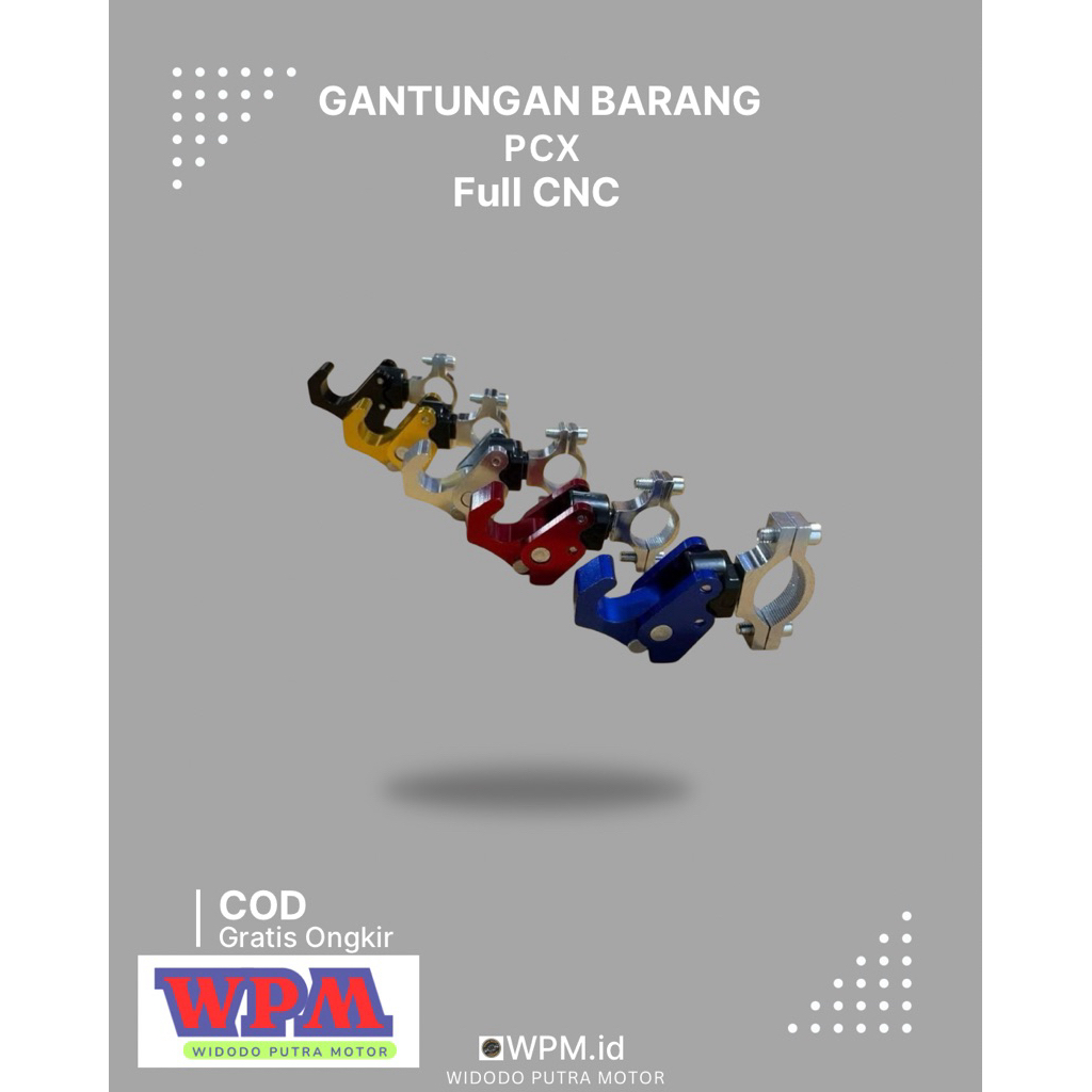 Gantungan barang motor Honda  PCX 150 PCX 160 - Cantolan barang motor PCX Hook Motor PCX