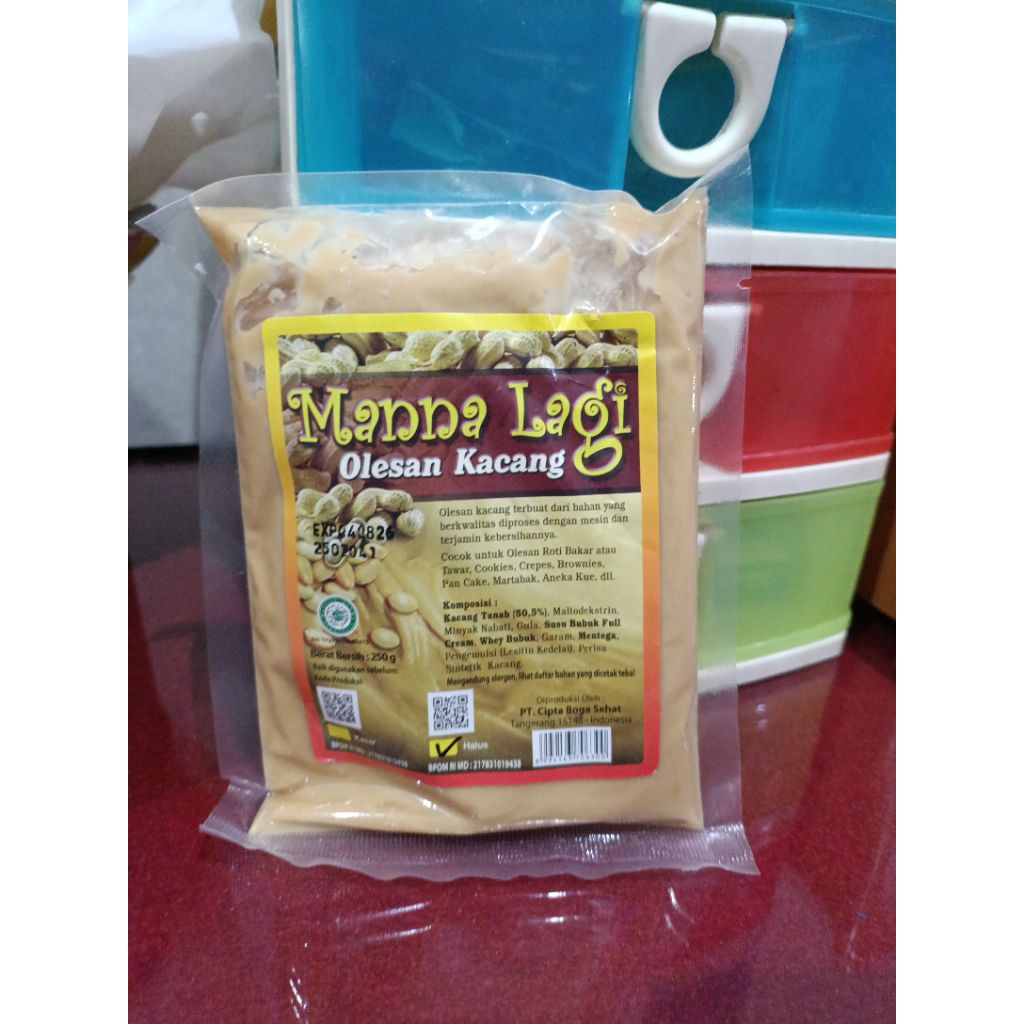 

Manna Lagi Selai Olesan Kacang Halus 250 Gram