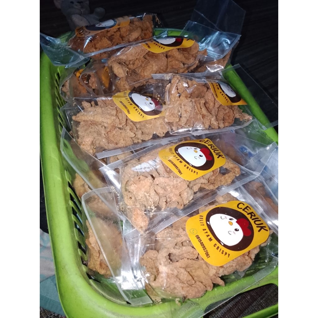 

ceriuk. kulit ayam crispy