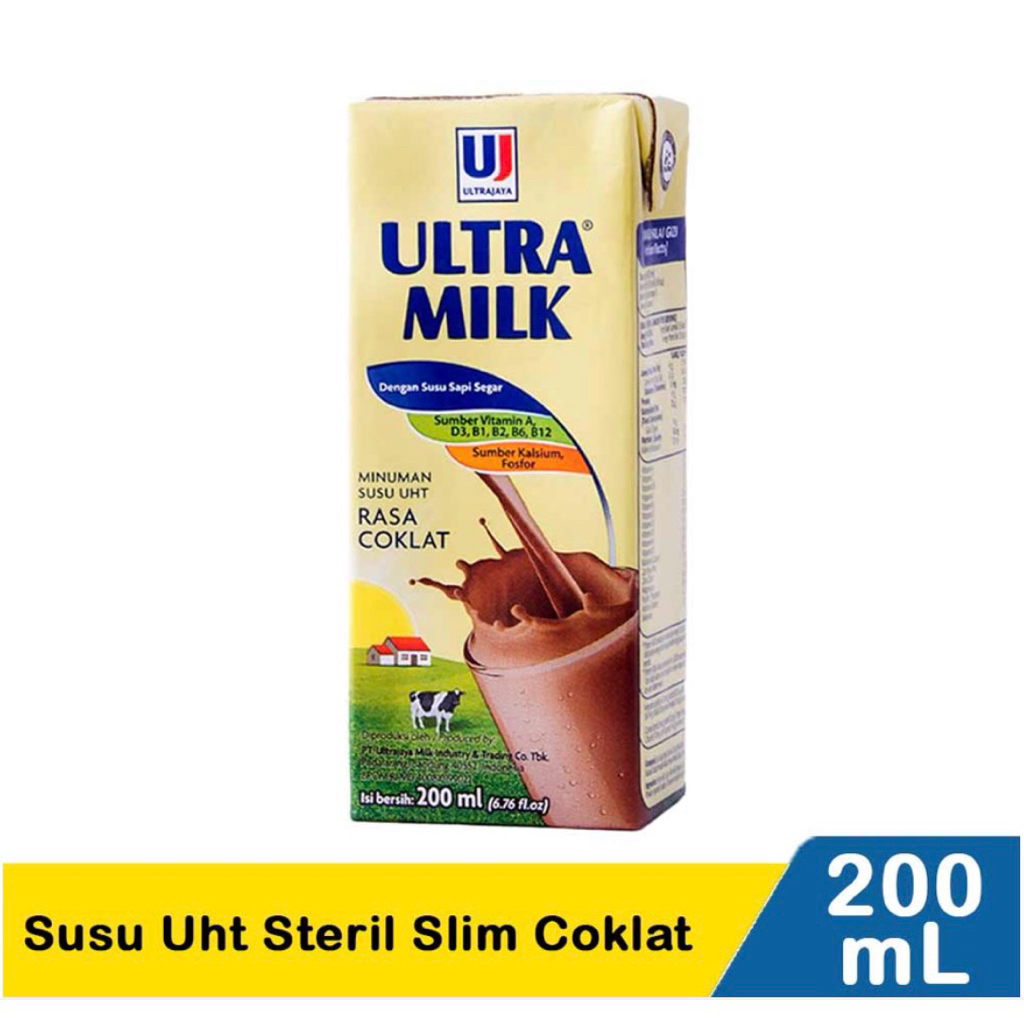 

Ultra Susu UHT Cokelat 200ml