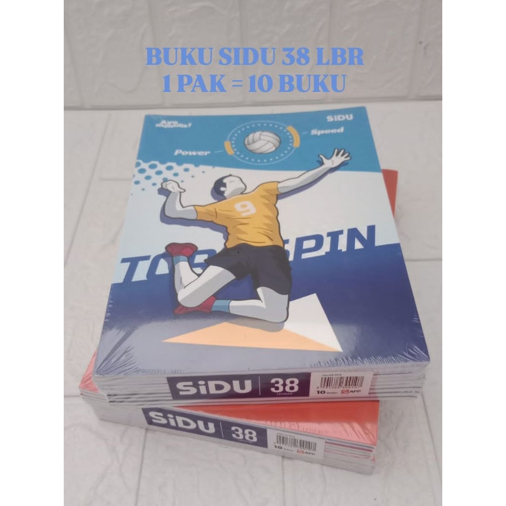 

(1pak) Buku Tulis Sidu 38 Lembar