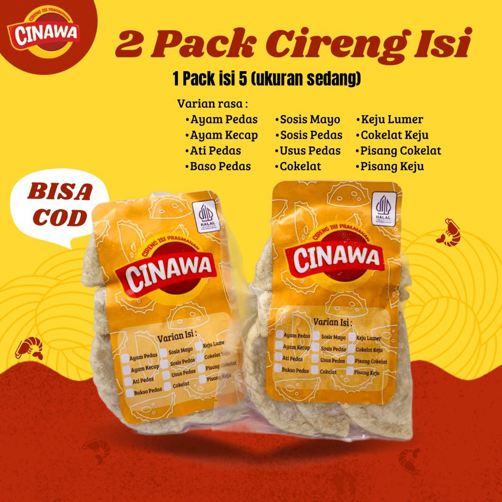 

CINAWA || Cireng Isi Frozen || Bundling 2 pack