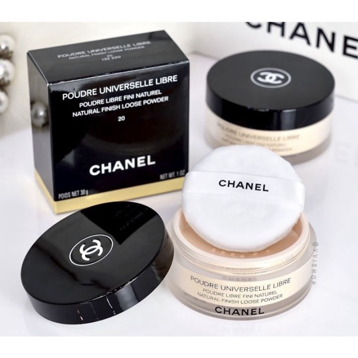 CHANEL Poudre Universelle Libre Natural Finish Loose Powder Bedak Tabur