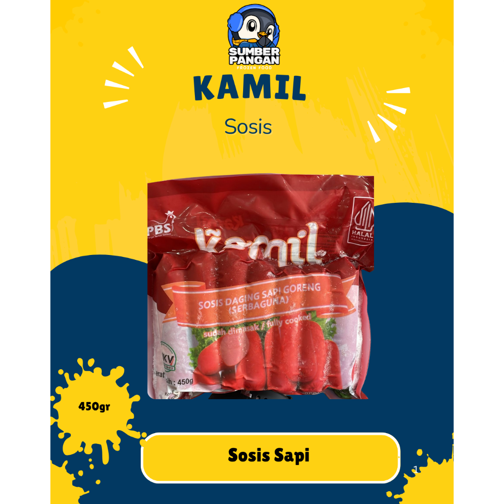 

Kamil sosis Sapi Merah 450gr