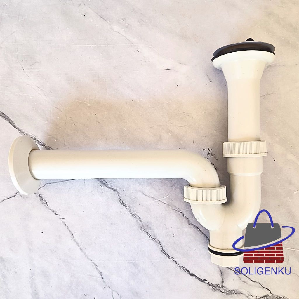 Sifon angsa gmp pvc Wastafel Plastik PVC Model - U / Angsa/ sifon angsa pvc/ sifon leher angsa