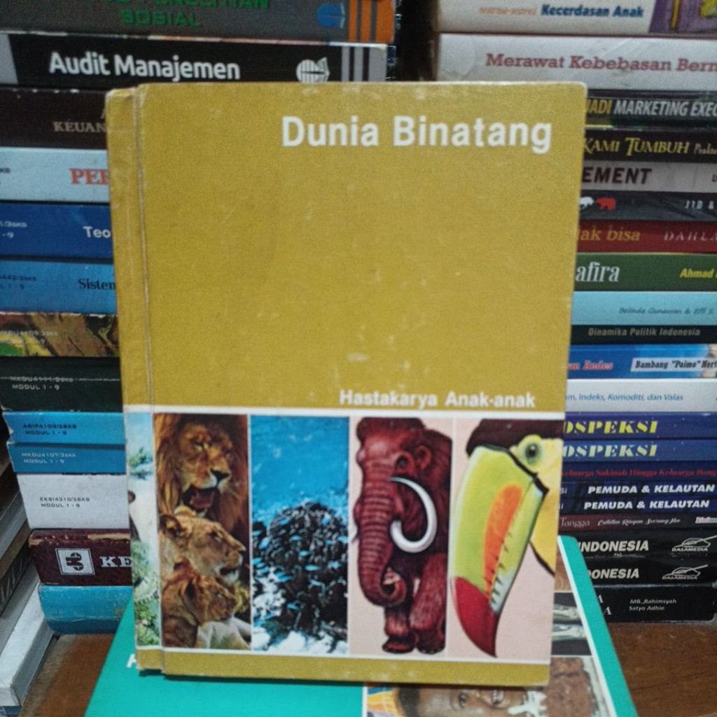 Buku dunia binatang, hastakarya anak anak