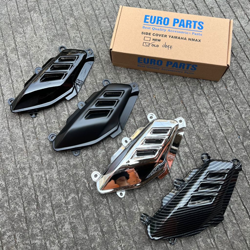 COVER BODY SIDE COVER SAMPING NMAX OLD / LAMA ( 2015 - 2019 ) MODEL SIRIP HIU BAHAN MATERIAL PLASTIC