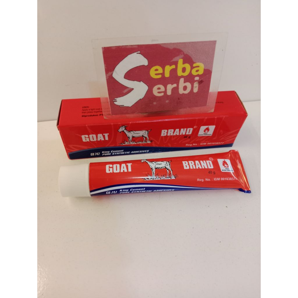 *KAMBING ODOL TUBE*Lem kambing goat brand tube 40gr