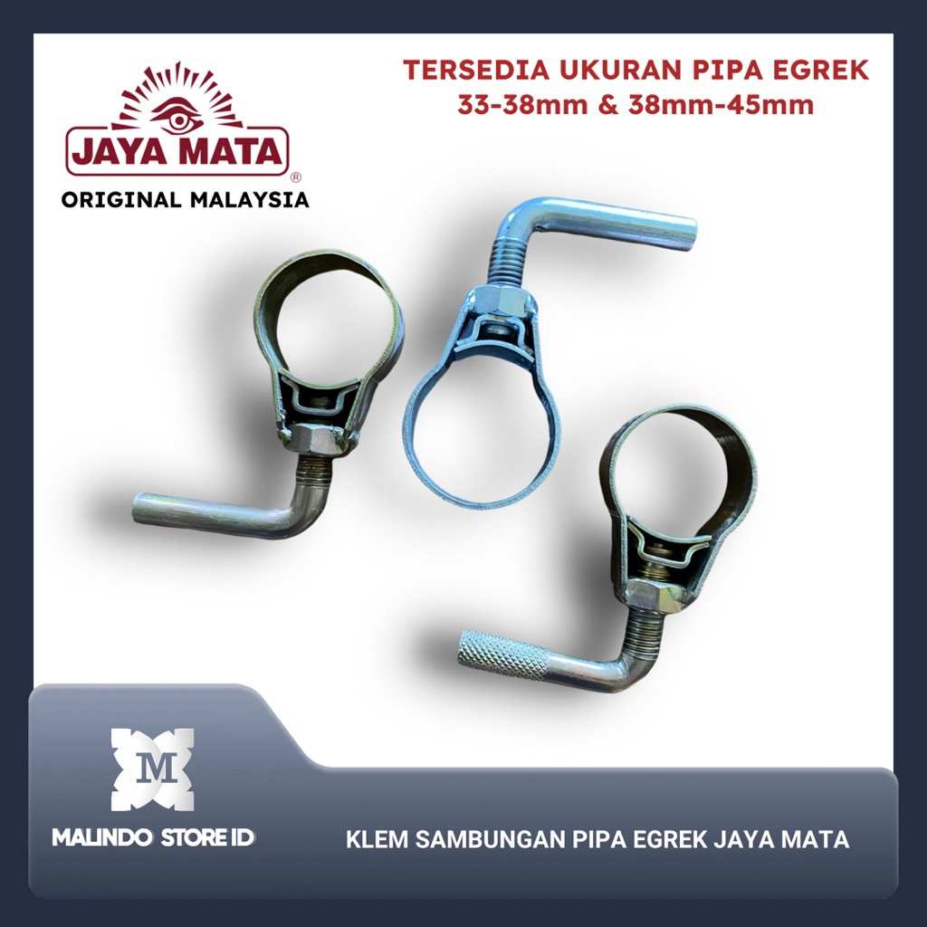 Klem Sambung Galah, Pipa Egrek / Klem Fiber Pipa Egrek Jaya Mata