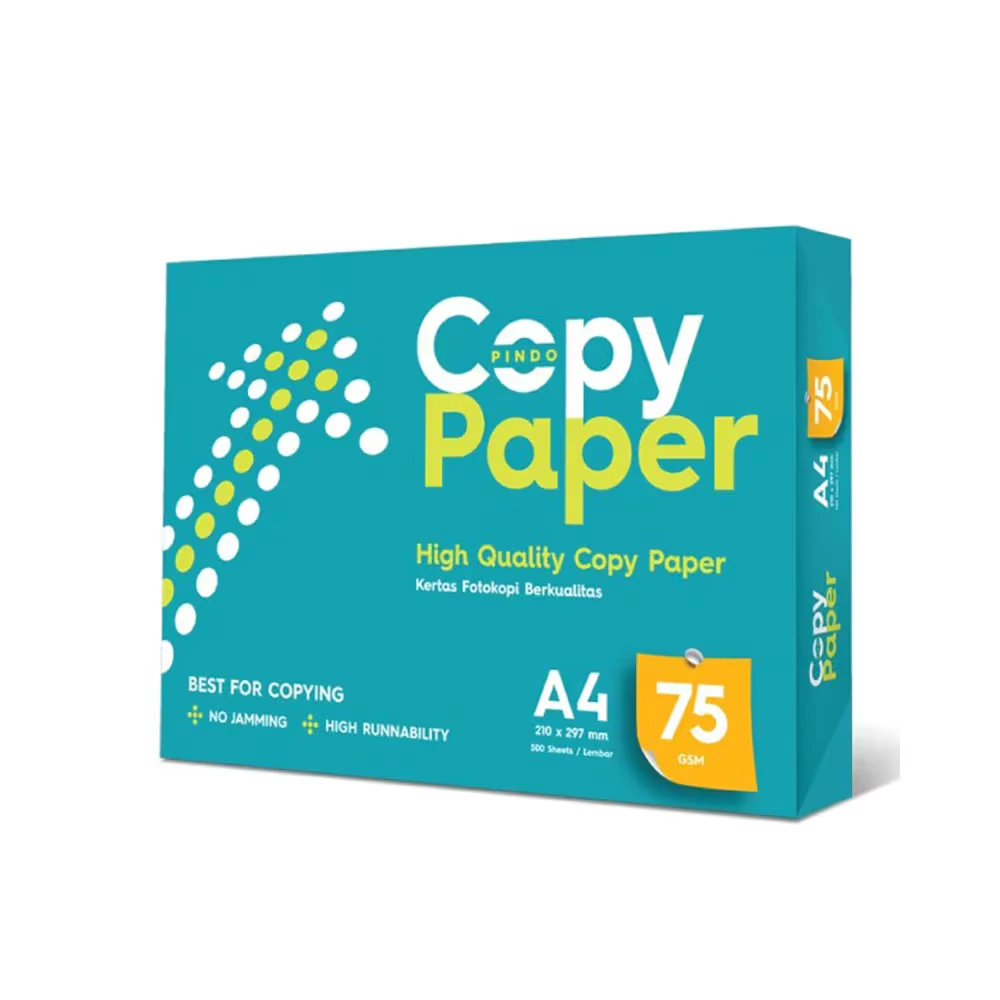 

Promo (GOSEND /GRAB) Kertas HVS A4 75 gsm Putih Copy Paper 1 Dus (5 Rim)