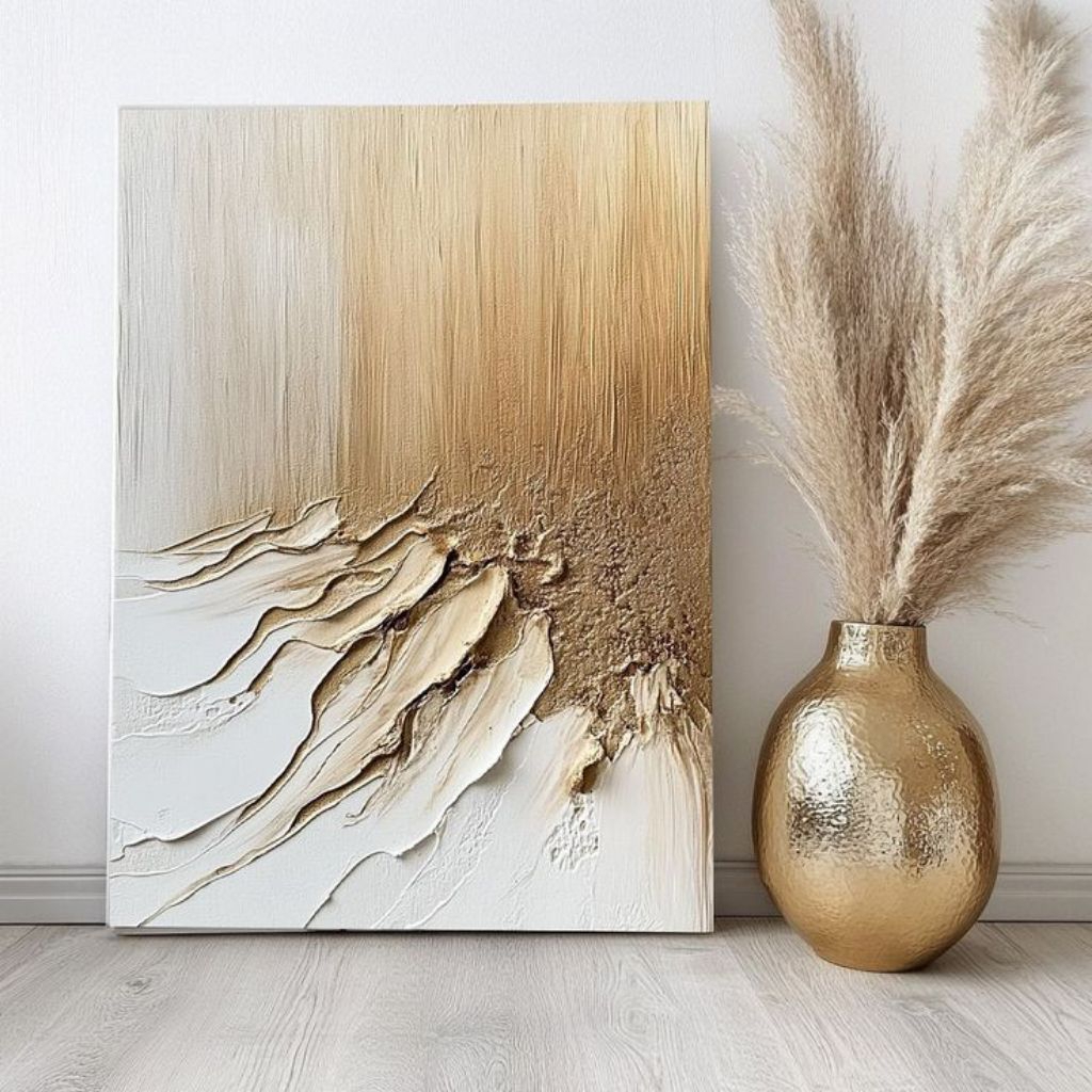 lukisan dinding ruang tamu