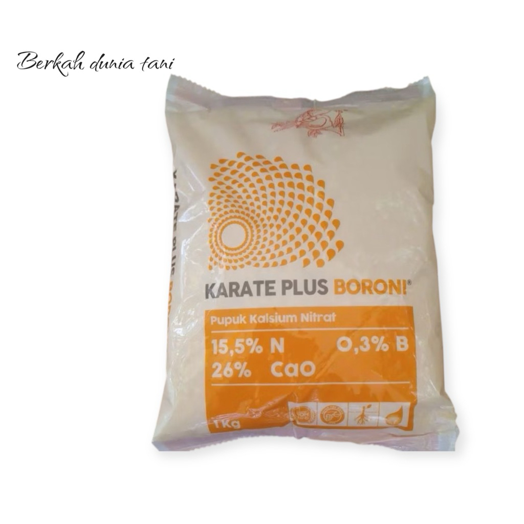 Calsium Nitrat Plus Boron Karate Plus Boroni 1Kg